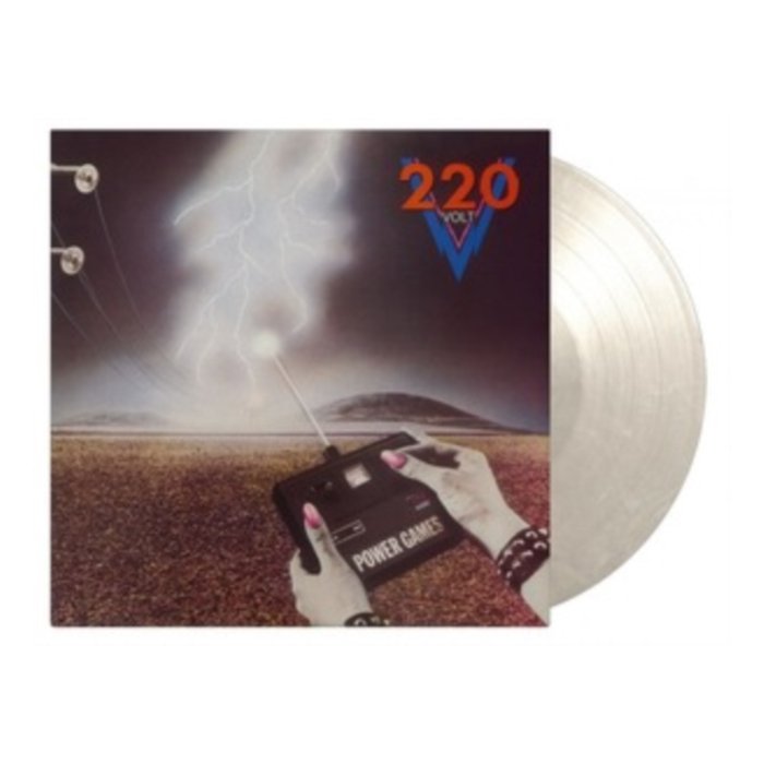 220 VOLT - POWER GAME (180G/CRYSTAL CLEAR & WHITE MARBLED VINYL)