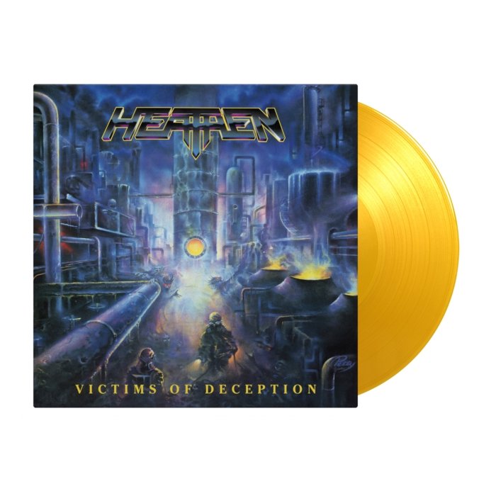 HEATHEN - VICTIMS OF DECEPTION (YELLOW VINYL/180G/2LP)