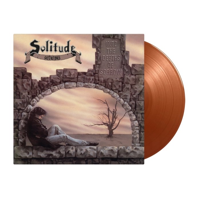 SOLITUDE AETURNUS - INTO THE DEPTHS OF SORROW (GOLD & ORANGE MARBLED VINYL/180G)