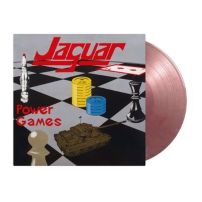 JAGUAR - POWER GAMES (LIMITED/RED & SILVER MIXED VINYL/180G/NUMBERED/IMPORT)