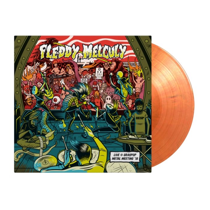 FLEDDY MELCULY - LIVE @ GRASPOP METAL MEETING '18 (LIMITED/VOODOO ORANGE VINYL/180G/INSERT/NUMBERED)