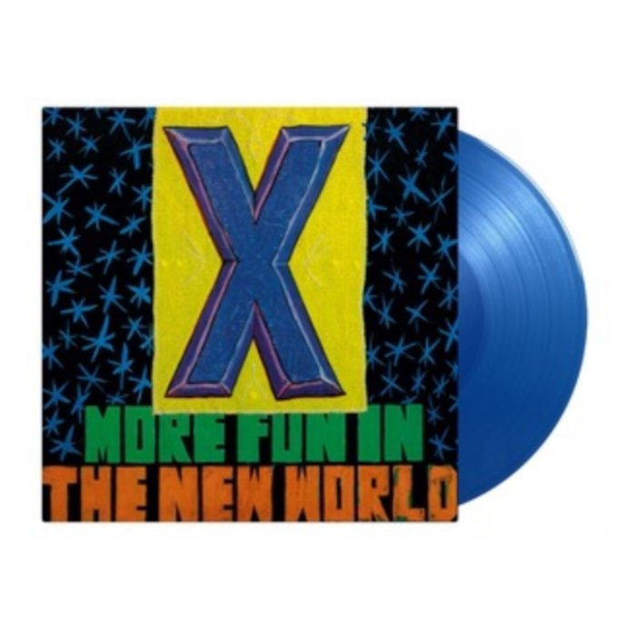 X - MORE FUN IN THE NEW WORLD (LIMITED/TRANSLUCENT BLUE VINYL/180G)