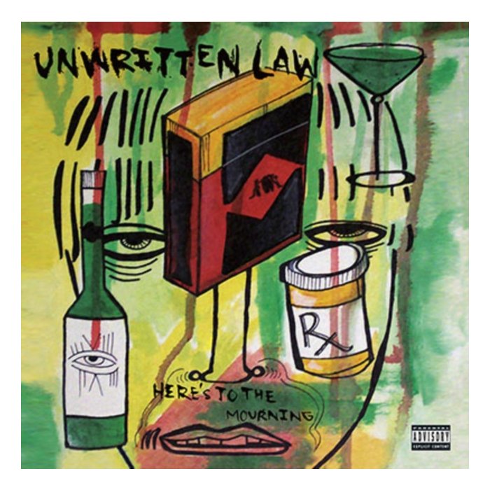 UNWRITTEN LAW - HERE'S TO THE MOURNING (TRANSLUCENT GREEN VINYL/180G)