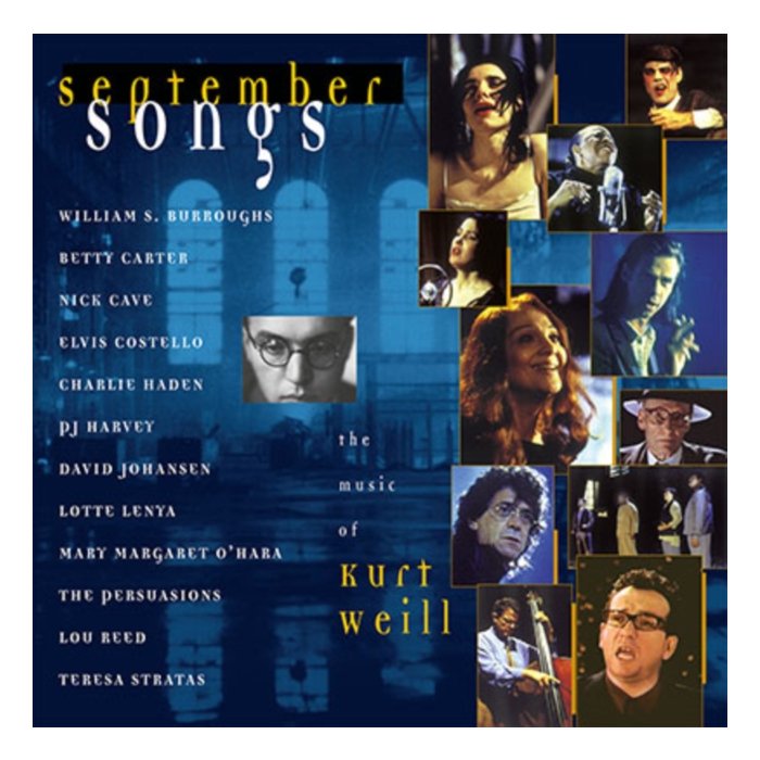 VARIOUS ARTISTS - SEPTEMBER SONGS: THE MUSIC OF KURT WEILL (2LP/LIMITED/TRANSLUCENT BLUE VINYL/180G)