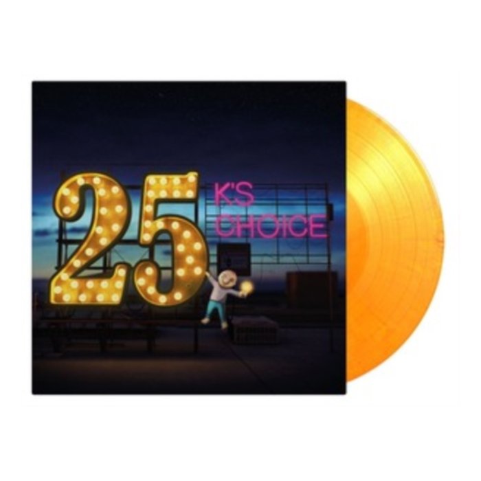 K'S CHOICE - 25 (LIMITED/YELLOW & ORANGE MARBLED VINYL/180G/2LP)