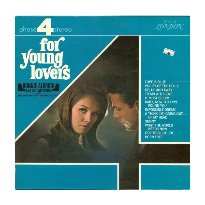 Preowned - Ronnie Aldrich And His Two Pianos ‎– For Young Lovers