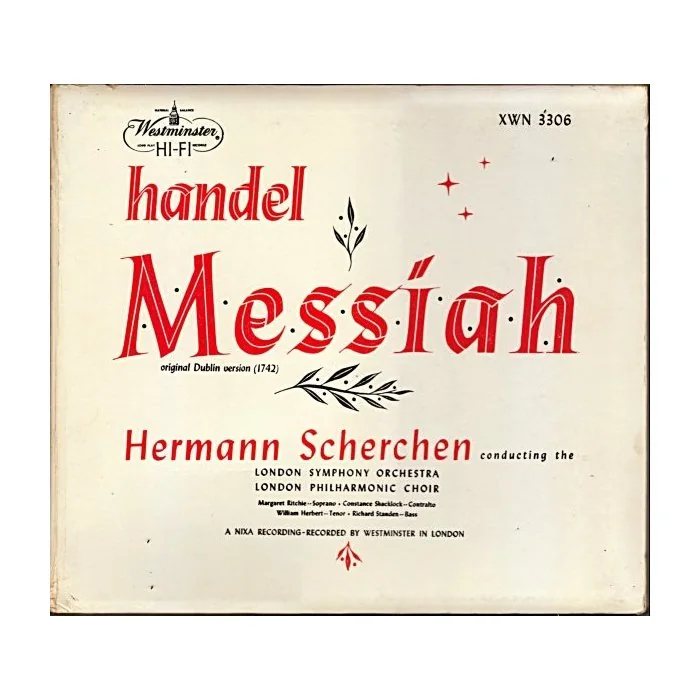 Georg Friedrich Händel / Hermann Scherchen - Messiah