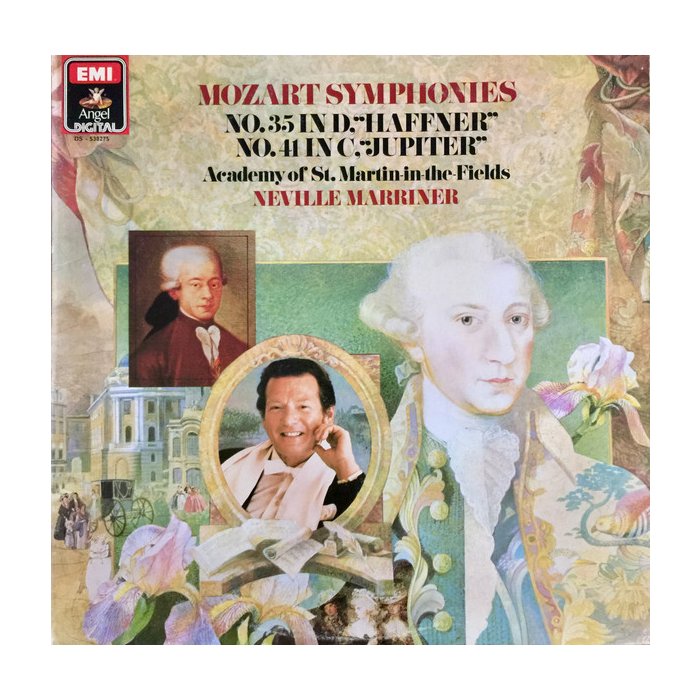 Wolfgang Amadeus Mozart, The Academy Of St. Martin-in-the-Fields, Sir Neville Marriner - Symphonies No.35 In D, "Haffner" / No. 41 In C, "Jupiter"