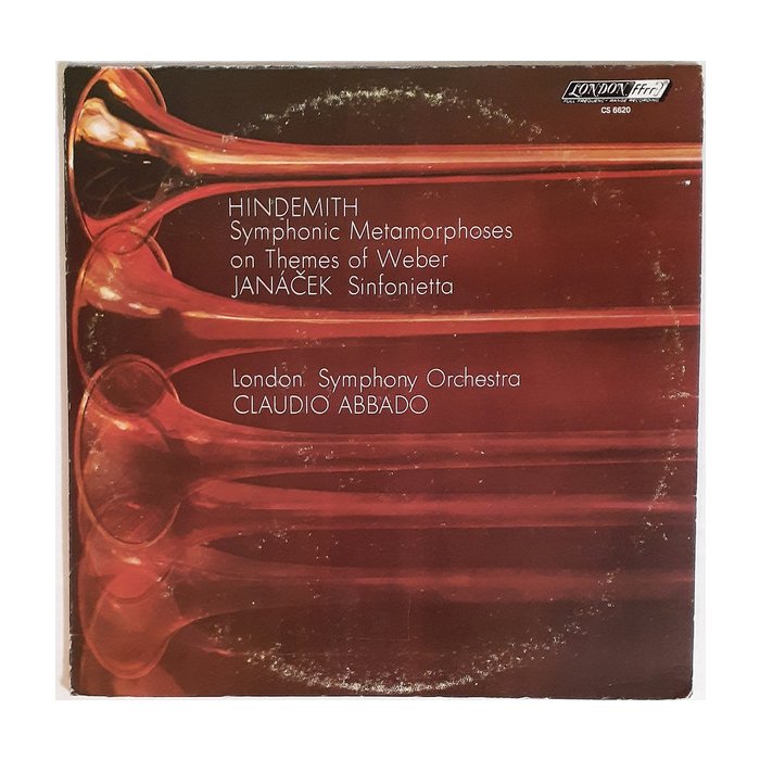 Paul Hindemith, Leoš Janáček, London Symphony Orchestra, Claudio Abbado - Symphonic Metamorphoses On Themes Of Weber / Sinfonietta