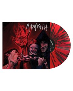 MIDNIGHT - NO MERCY FOR MAYHEM (TRANSPARENT BLOOD RED W/ BLACK SPLATTER VINYL)