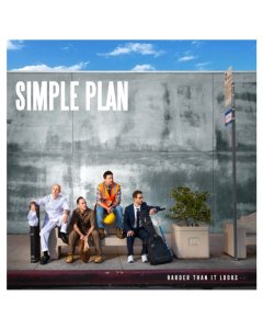 SIMPLE PLAN - HARDER THAN IT LOOKS (BLUE MARBLE VINYL)