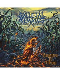 SKELETAL REMAINS - CONDEMNED TO MISERY (180G/REISSUE)