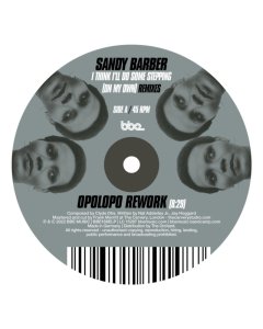 BARBER,SANDY - I THINK I'LL DO SOME STEPPING (ON MY OWN) REMIXES