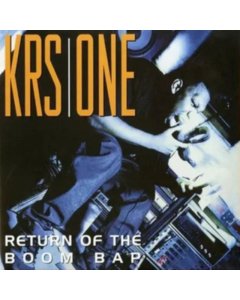 KRS-ONE - RETURN OF THE BOOM BAP (BLUE SWIRL & ORANGE SWIRL COLORED VINYL)