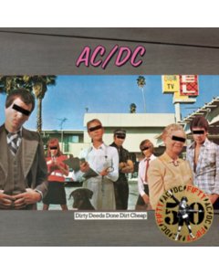 AC/DC - DIRTY DEEDS DONE DIRT CHEAP (GOLD METALLIC VINYL)