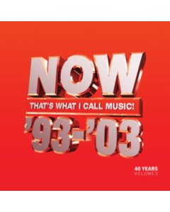 VARIOUS ARTISTS - NOW THAT'S WHAT I CALL 40 YEARS (3LP/COLOURED VINYL)