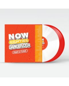 VARIOUS ARTISTS - NOW! 80'S DANCEFLOOR: R&B & FUNK (2LP/RED/WHITE VINYL)