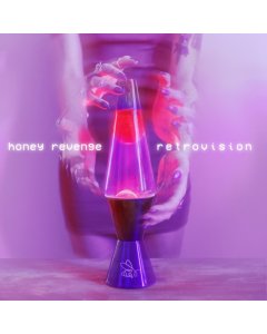 HONEY REVENGE - RETROVISION (OPAQUE LAVENDER & TRANSPARENT PINK SPLIT VINYL)