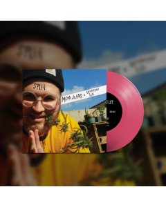 MOM JEANS. - MOM JEANS./GRADUATING LIFE - SPLIT (HOT PINK VINYL)