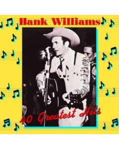 WILLIAMS,HANK - 40 GREATEST HITS (180G)