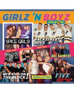 VARIOUS ARTISTS - GIRLZ 'N BOYZ COLLECTED (2LP/BLUE & PINK VINYL/180G)