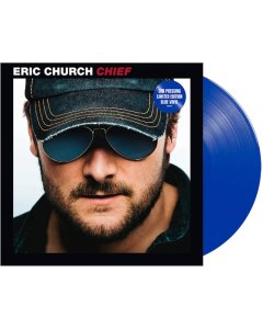 CHURCH,ERIC - CHIEF (BLUE VINYL)