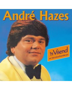 HAZES,ANDRE - N VRIEND (LIMITED/BLUE VINYL/180G/PLASTIC STICKER COVER/NUMBERED/IMPORT)