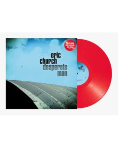 CHURCH,ERIC - DESPERATE MAN (RED VINYL)