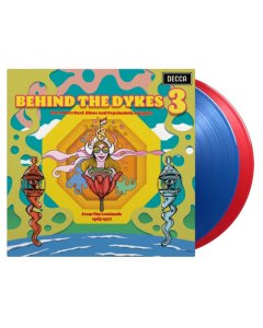 VARIOUS ARTISTS - BEHIND THE DYKES 3: MORE BEAT, BLUES & PSYCHEDELIC NUGGETS 1965-72 (BLUE/RED VINYL/2LP) (RSD)