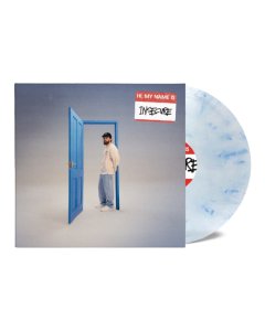 TOMPKINS,SAM - HI, MY NAME IS INSECURE (X) (BLUE/WHITE MARBLE VINYL) (I)