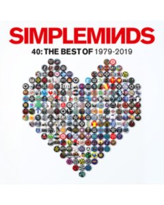 SIMPLE MINDS - 40: THE BEST OF - 1979-2019 (GRAY VINYL/2LP)