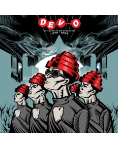 DEVO - 50 YEARS OF DE-EVOLUTION 1973-2023 (2LP/RED & BLUE VINYL) (ROCKTOBER)