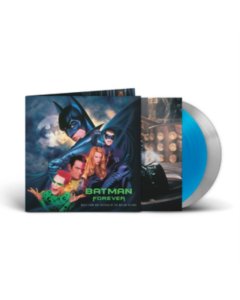 VARIOUS ARTISTS - BATMAN FOREVER - MUSIC FROM THE MOTION PICTURE (BLACK & SILVER VINYL) (I)