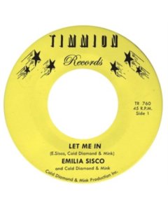 COLD DIAMOND & MINK & EMILIA SISCO - LET ME IN (TRANSPARENT YELLOW VINYL)