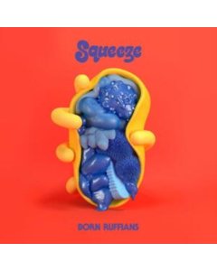 BORN RUFFIANS - SQUEEZE (TRANSPARENT CLOUDY RED VINYL/DL CARD) (RSD)