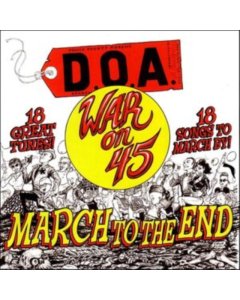 DOA - WAR ON 45 (40TH ANNIVERSARY/RED VINYL)