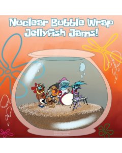 NUCLEAR BUBBLE WRAP - JELLYFISH JAMS (SPONGEBOB) (LIME GREEN/WHITE/BROWN VINYL) (I)