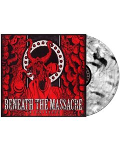 BENEATH THE MASSACRE - INCONGRUOUS (WHITE W/ BLACK SWIRL VINYL)