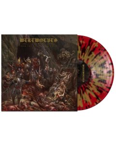 WEREWOLVES - FROM THE CAVE TO THE GRAVE (RED W/ GOLD & BLACK SPLATTER VINYL)