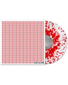 GOD ALONE - ETC (WHITE W RED SPLATTER VINYL)