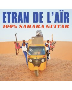 DE L'AIR,ETRAN - 100% SAHARA GUITAR (TRANSPARENT BLUE VINYL)