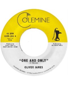 JAMES,OLIVER - ONE & ONLY (OPAQUE YELLOW 7INCH)