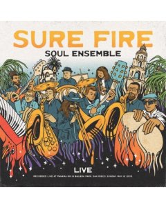 SURE FIRE SOUL ENSEMBLE - LIVE AT PANAMA 66 (CLEAR W ORANGE SWIRL VINYL)