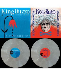 KING BUZZO - THIS MACHINE KILLS ARTISTS/GIFT OF SACRIFICE (SILVER STREAK VINYL/2LP) (I)