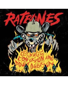 RATBONES - TEENAGE CONFUSION & ADULT DELUSION