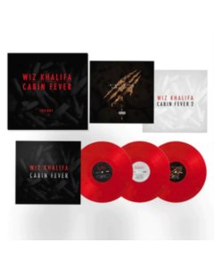 WIZ KHALIFA - CABIN FEVER TRILOGY (3LP/RED VINYL)