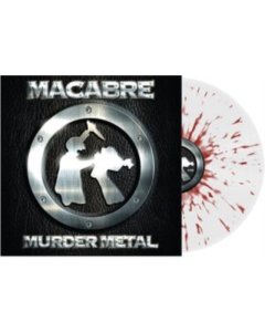 MACABRE - MURDER META (CLEAR & RED SPLATTER VINYL)