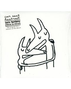 CAR SEAT HEADREST - TWIN FANTASY (MIRROR TO MIRROR) (WHITE VINYL)