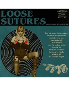 LOOSE SUTURES - GASH WITH SHARP TEETH & OTHER TALES (BLACK IN BLUE VINYL)