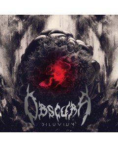 OBSCURA - DILUVIUM (RED, SILVER & GRIMACE PURPLE MERGE   W/ BLOOD RED, SILVER & DEEP PURPLE SPLATTER VINYL)